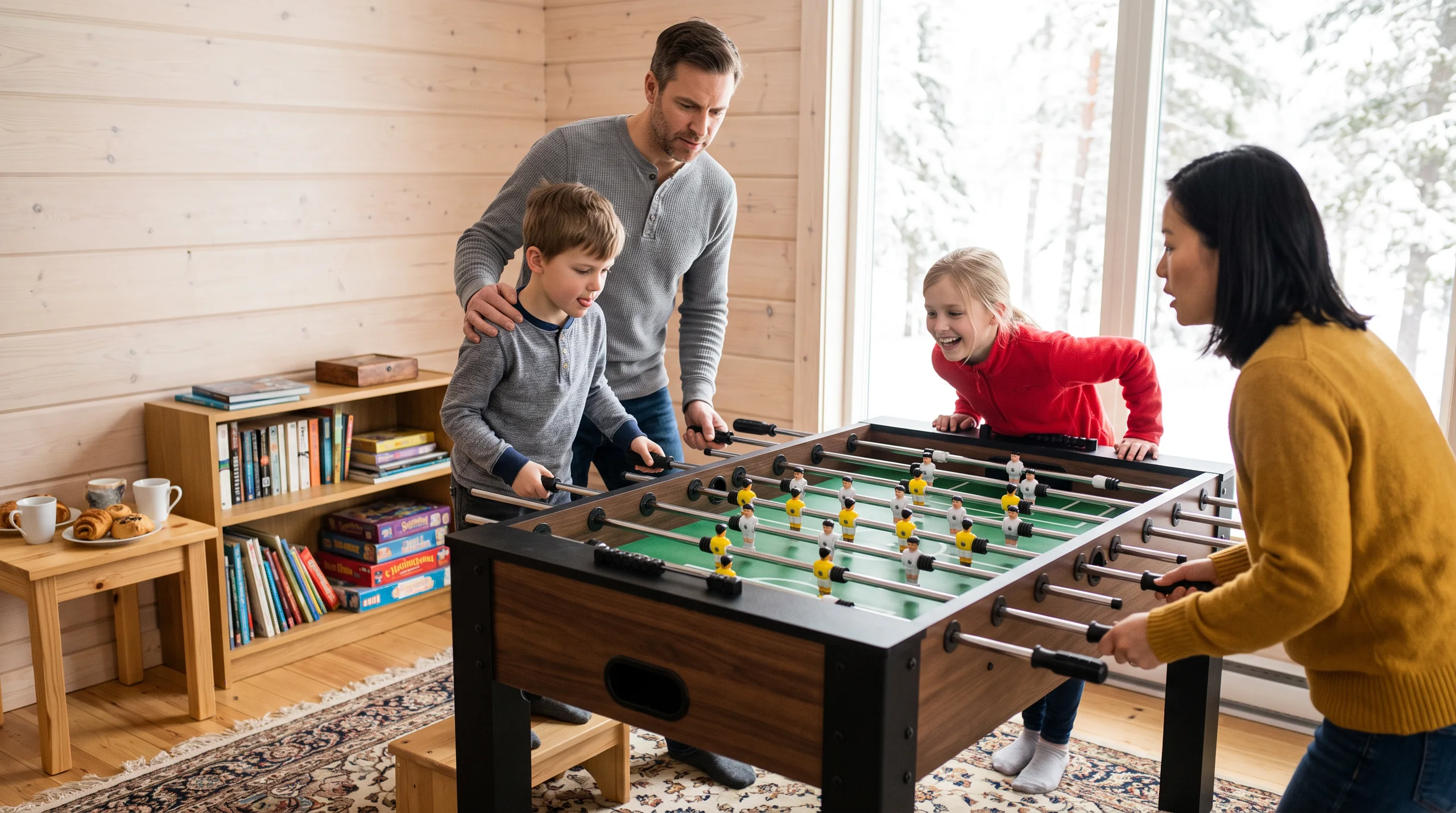 Foosball Table, at a site