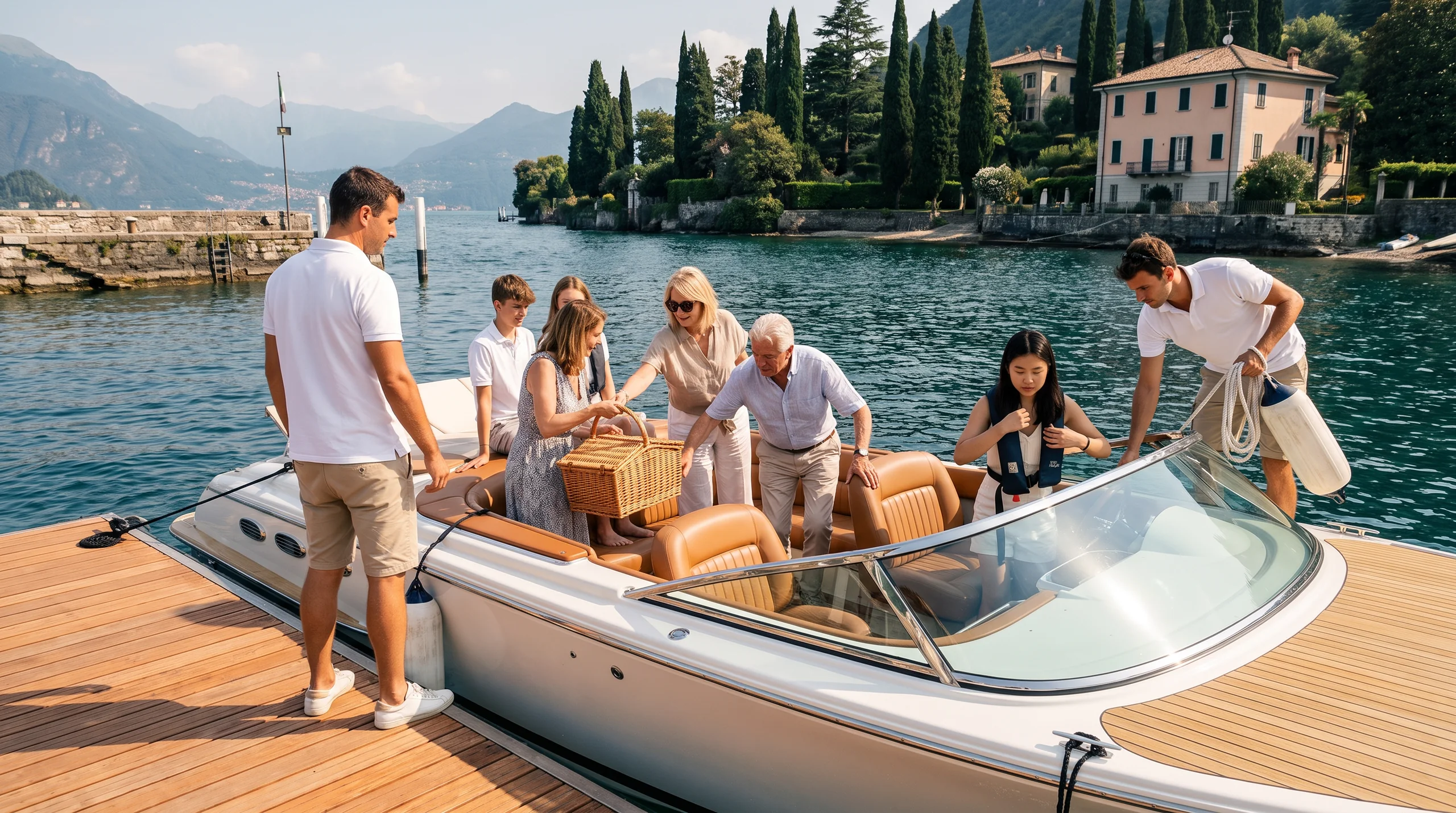 Speed Boat, at a site