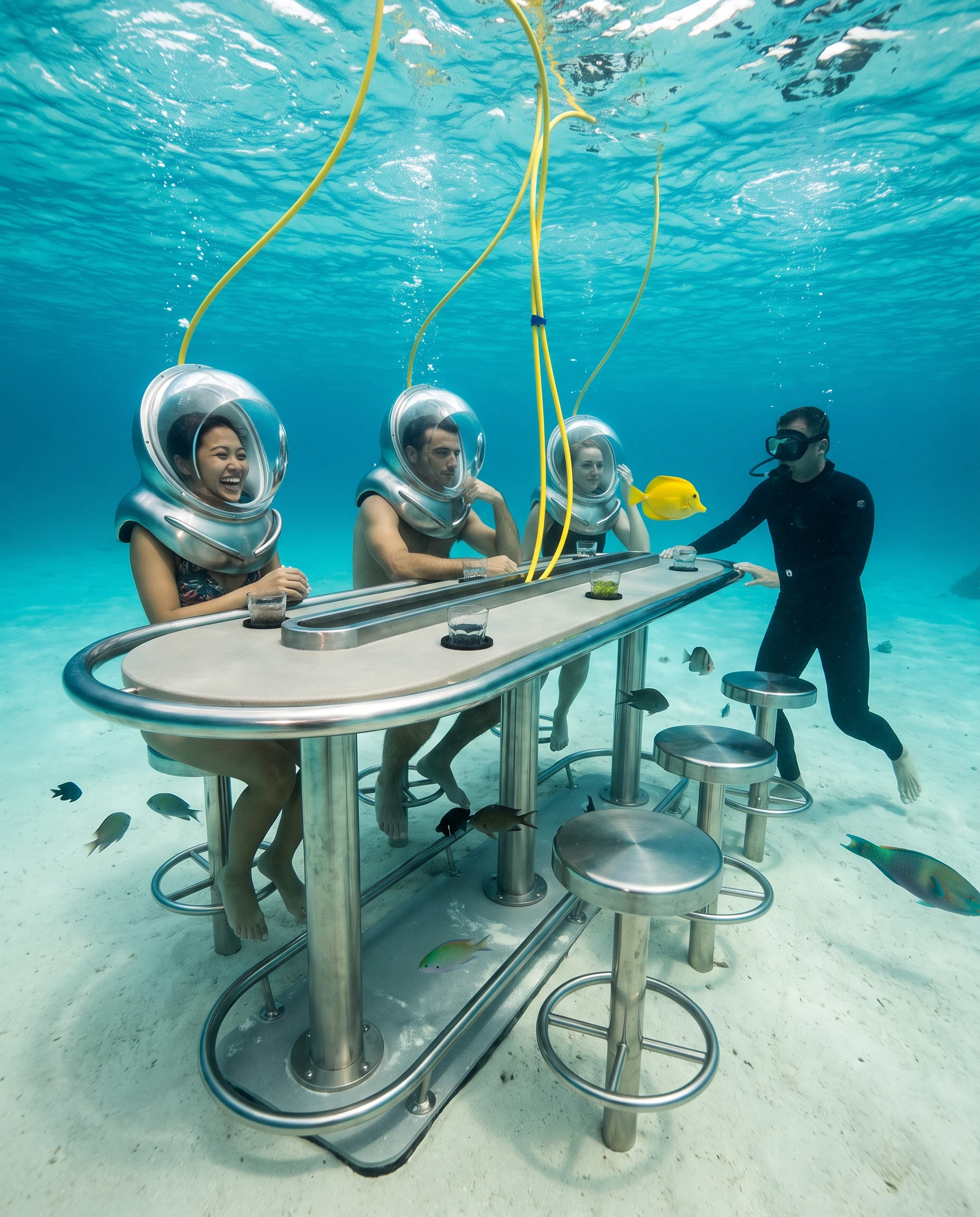 Underwater Oxygen Bar