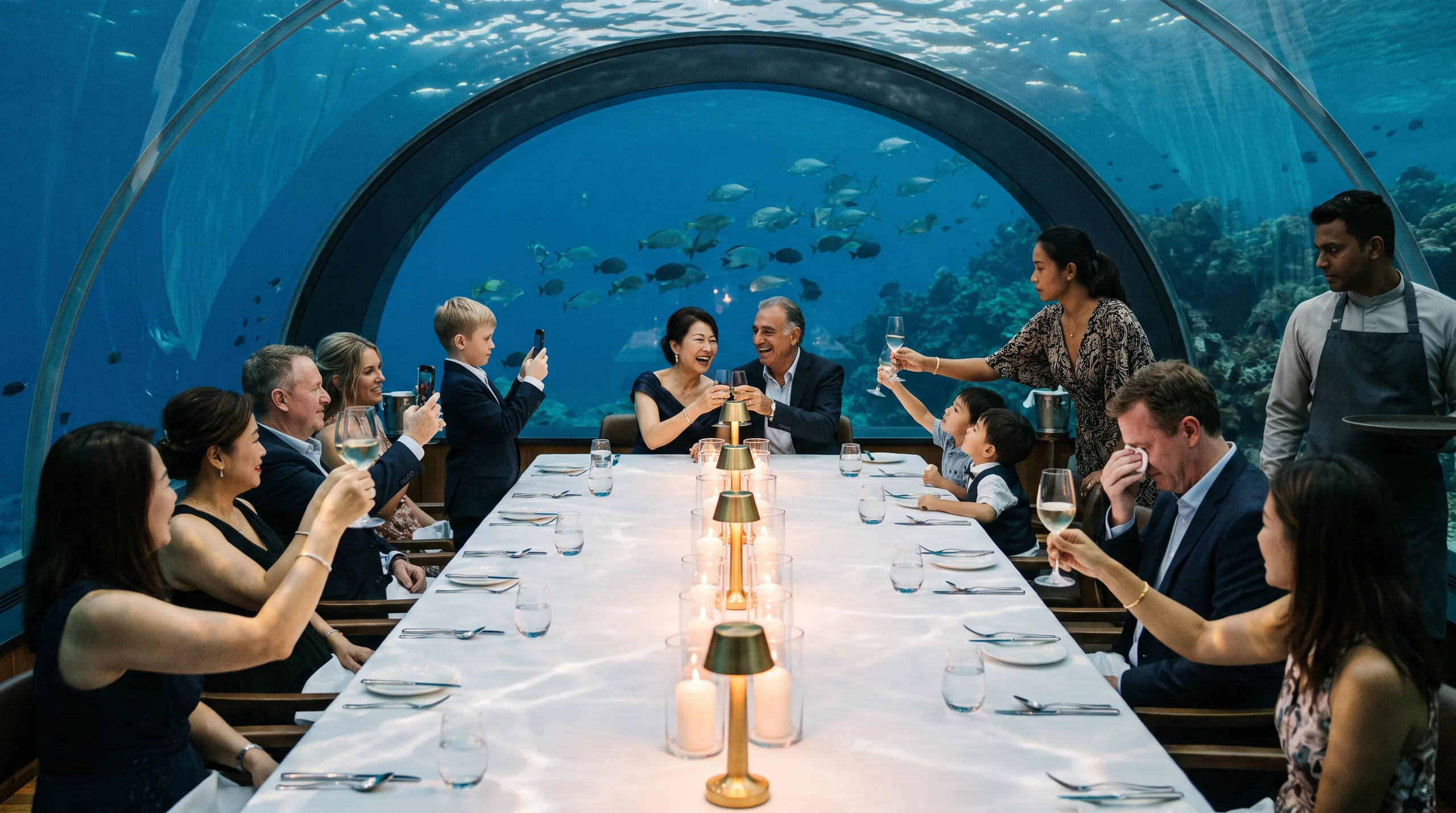 Underwater Restaurant, at a site