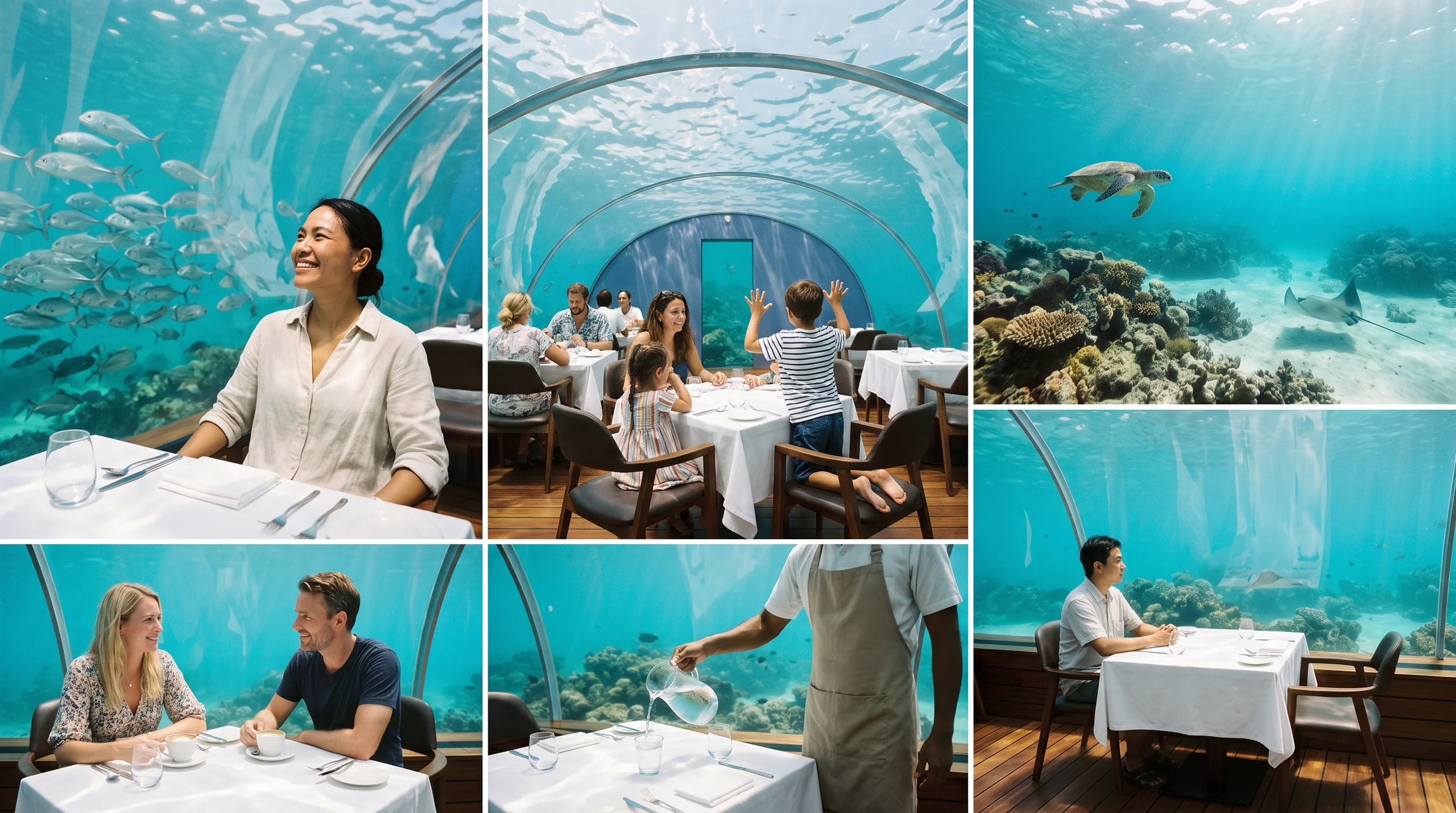 Underwater Restaurant, at a site