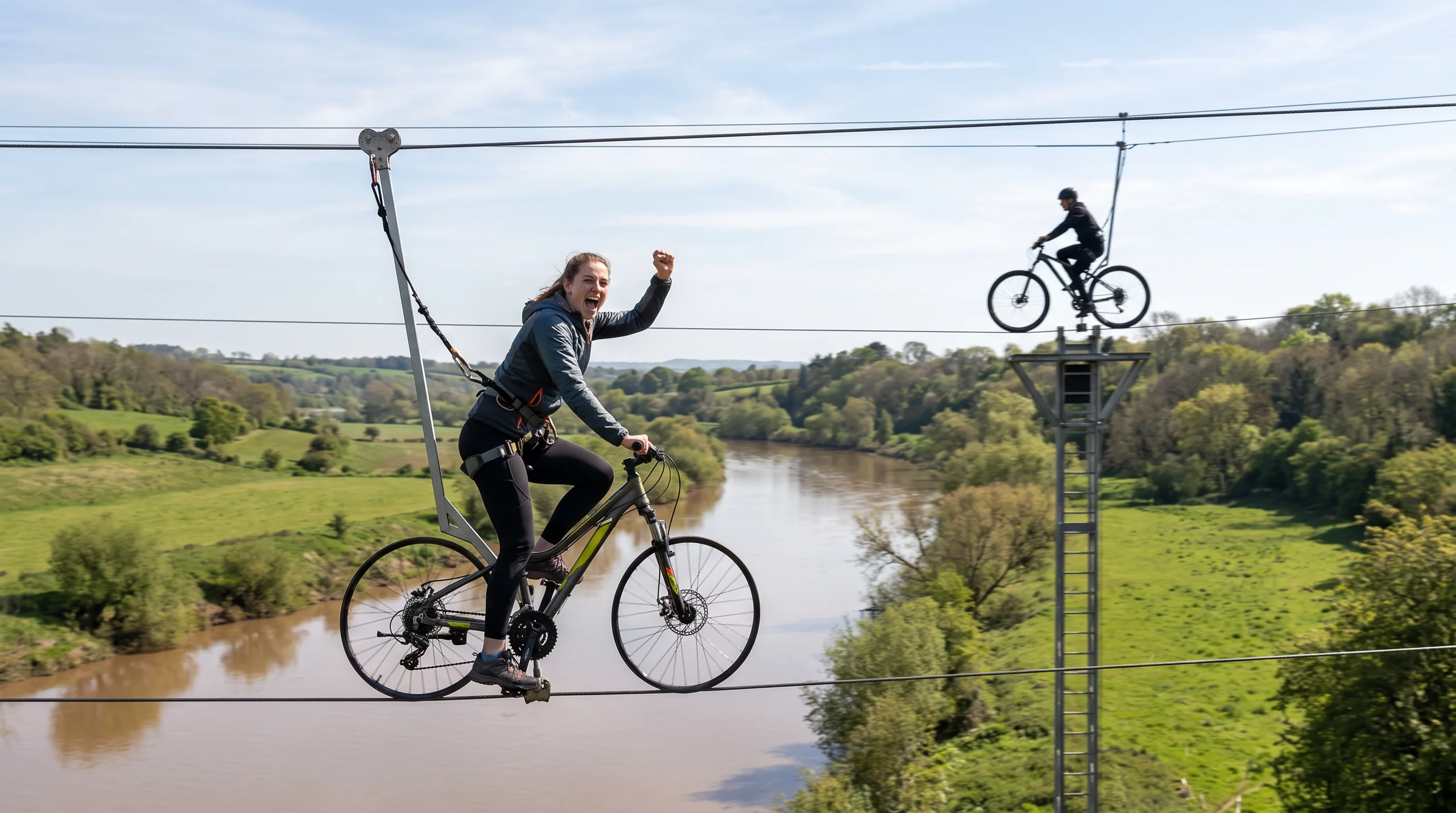Zip Cycle, at a site